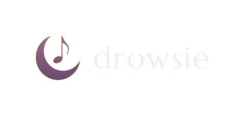 Drowsie logo: the round mark and the lowercase wordmark
